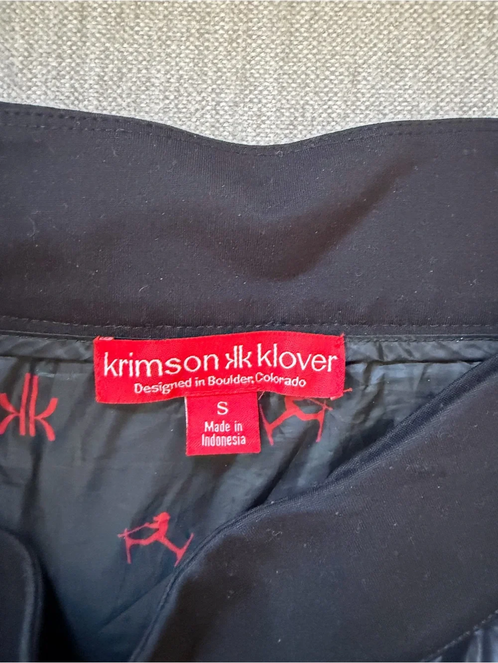 Krimson and Klover Quilted/insulated Skirt